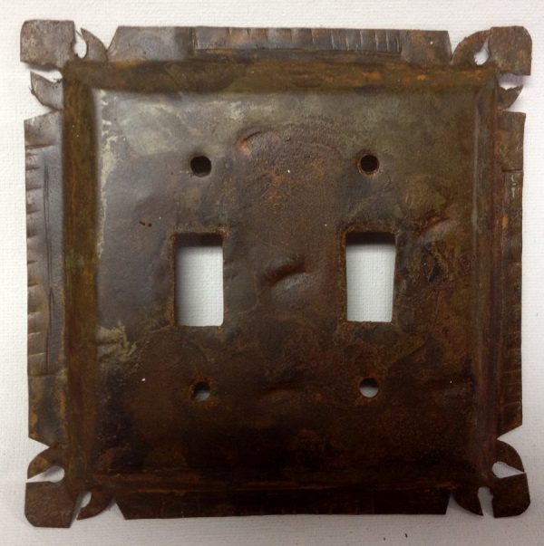 Switch Plate - Rustic Tin w/Cut Corner